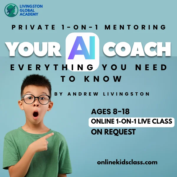 1 on 1 live ai class for kids